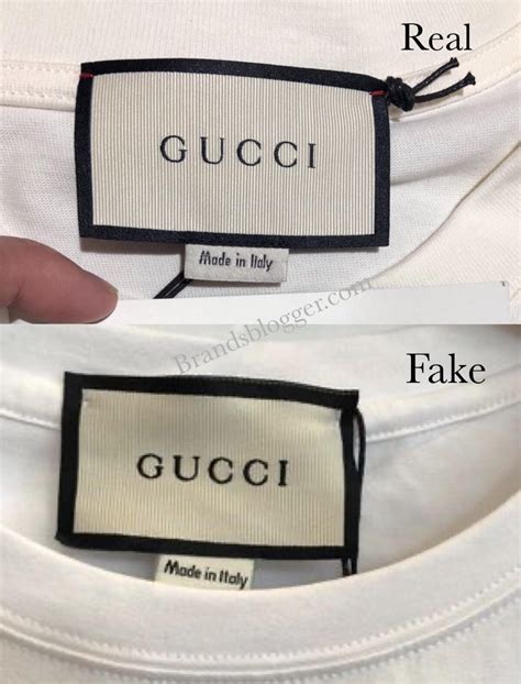 fake t shirt gucci|authentic gucci labels.